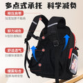Nezha boy's schoolbag - lightweight, spine-protecting backpack for elementary school students (grades 1-6), suitable for boys and girls