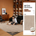 Removable and washable carpet, living room, retro style, double layer, machine washable sofa sound insulation pad, pure color, easy to care for, removable carpet