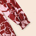 plus size plus size women's round neck printed garden skirt in stocknew arrival fat girl waist dress