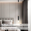 Italian normcore bedroom bedside chandelier modern casual sense of designaccessible luxury long line scandinavian creative new small chandelier