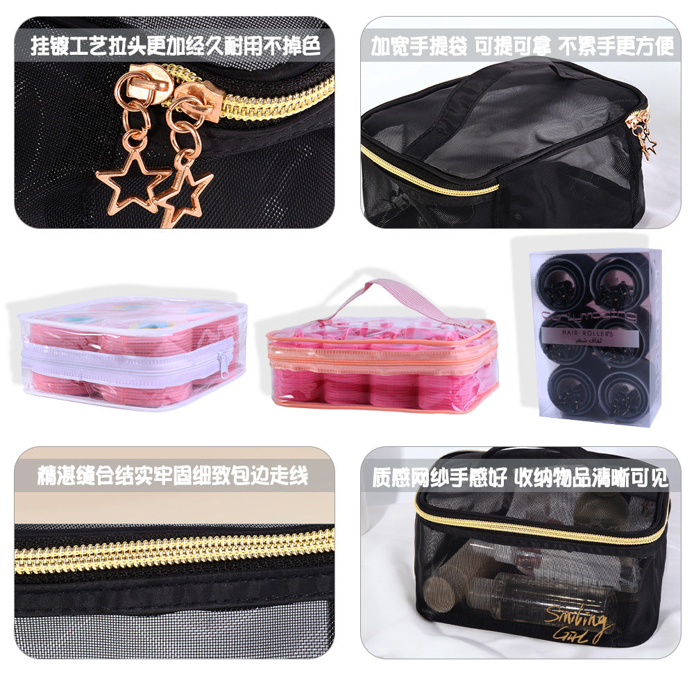 curling iron + clip set bangs roll DIY styling roll bangs tool  hairroller