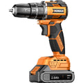 Cordless brushless impact drill & driver set - multi-function electric screwdriver tool kit for home use