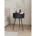 Scandinavian small round table coffee table sofa side table balcony bedroom casual rental room living room simple round small coffee table