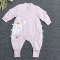 Export original single baby sleeping bag spring fall and winter thickened baby detachable constant temperature sleeping bag girl anti-kick quilt handy gadget