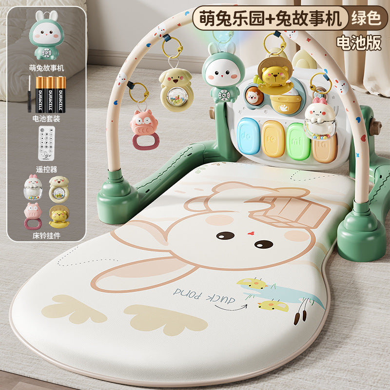Baby toy foot pedal piano gym activity center for newborns and infants (0-1 year olds, 6 months+), educational musical early learning gift
