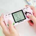 handheld tetris game console handle internet celebrity keychain backpack pendant supermarket grab machine gift