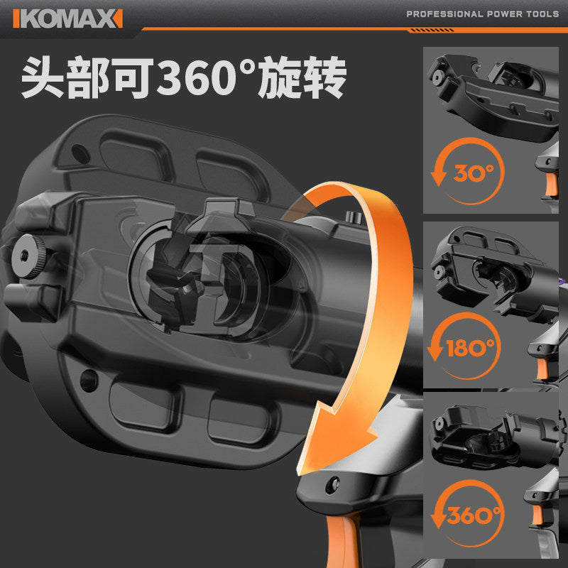 Hydraulic crimping pliers rechargeable electric hydraulic pliers 300/400 electrician's portable crimping tool