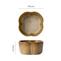 Retro high-looking pastry flower-shaped dish restaurant hotel stylish side dish dipping sauce dish snack snack dish