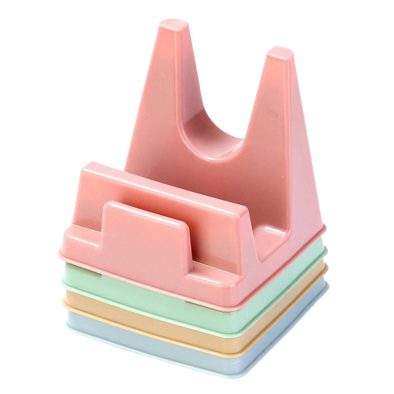 Pot lid rack Household chopping board shelf Shelf Knife holder Cutting board rack Kitchen nail-free hole Multifunctional cutting board rack Plastic