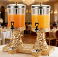 Commercial stainless steel self-service beverage dispenser, 8l european-style juice machine, cold drink dispenser for hotels and restaurants - in stock