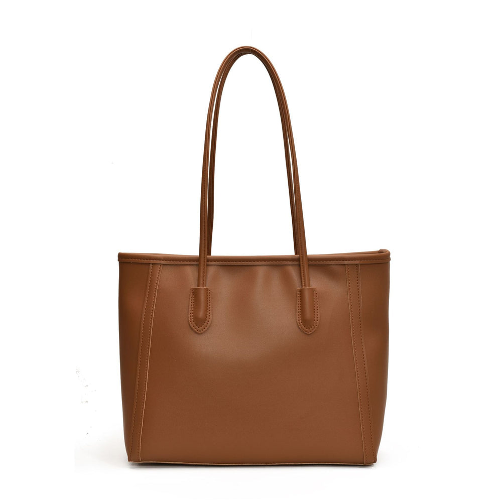 Classy texture work clothing tote bag k-styleelegant shoulder underarm bag large capacity trendynew arrivalsatchel bag for women