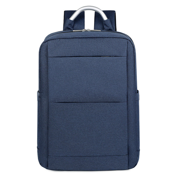 Fashion backpack schoolbag male college student new simple business computer bag casual large-capacity travel bag male