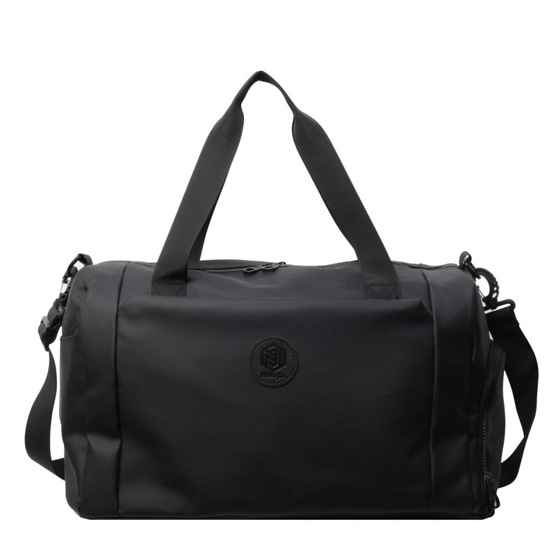 Short-distance large-capacity fashion travel bag, portable shoulder fitness bag, outdoor leisure, short-distance light hand-held training bag
