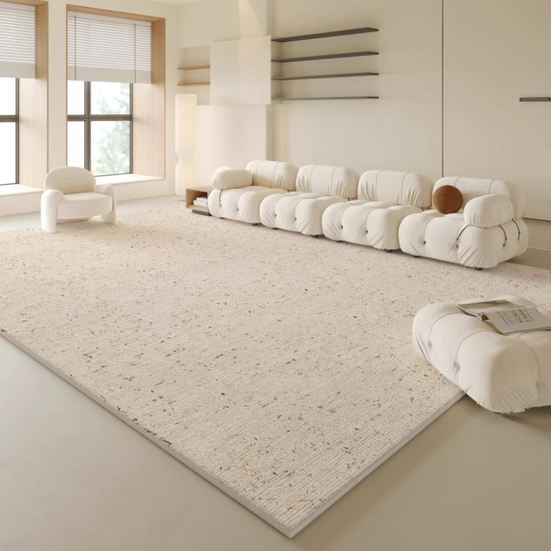 Distributed carpet living room  new cream style no-wash and wipeable bedroom waterproof sofa light luxury high-end floor mat