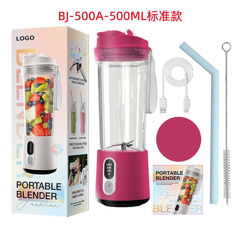 Portable juicer - cross-border automatic fresh juice maker - smoothie blender - high-capacity crushing juicer cup