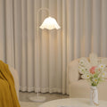 Cream style floor lamp creative stylish flower living room sofa bedside bedroom bedside lamp decorative lamp vertical floor lamp