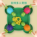 Popular douyin popular turtle grabbing food and eating beans educational toy small turtle pressing and eating beans family interactive board game toy