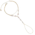 new arrival rhinestone finger bracelet ethnic style summerfashion hundred hand back chain ring all-in-one hand chain