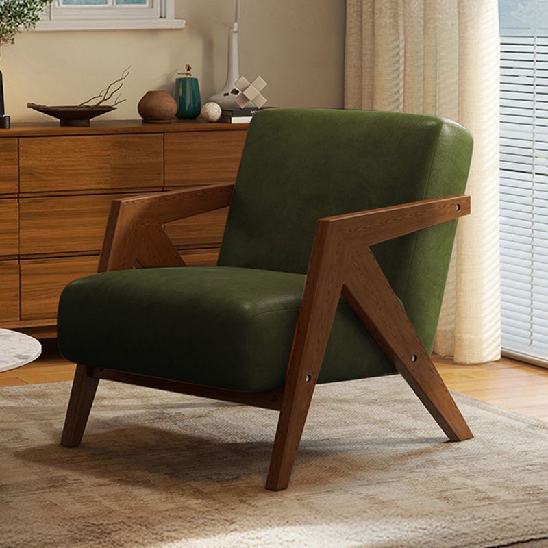 Single sofa chair popular richard solid wood lazy sofa milk tea shop coffee shop table and chair combination b&b sofa