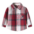 New arrivals: boys' lightweight cotton shirts for spring and autumn - preppy style long sleeves, customizable & wholesale. kids' plaid shirts