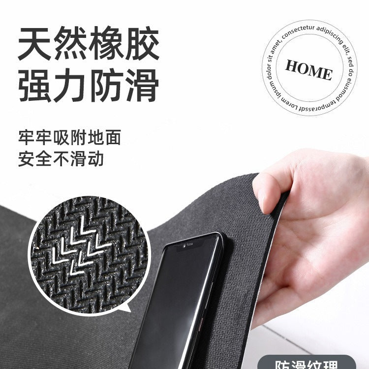 new arrival entrance door mat bathroom absorbent non-slip floor mat diatom mud cuttable carpet entrance door mat