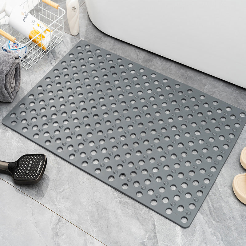 Square non-slip mat, bathroom mat, bath anti-drop and environmentally friendly household shower room, suction cup, floor mat, bathroom massage foot mat
