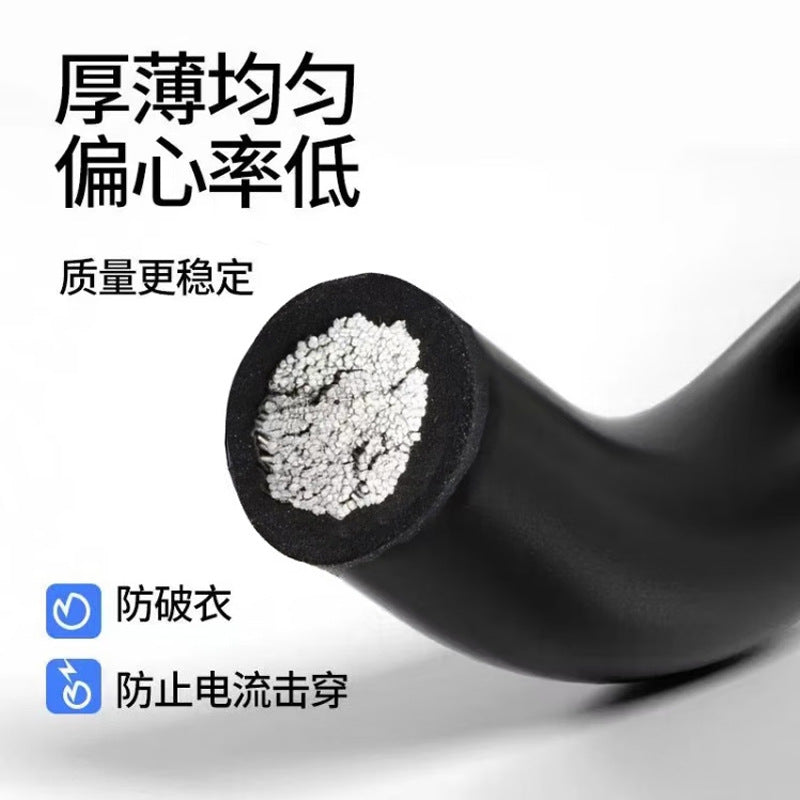 Rare earth aluminum alloy welding handle wire for national standard electric welding machine YLH 16 25 35 50 70 90 flat aluminum cable