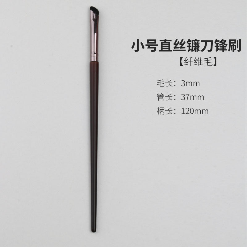 Wooden handle makeup brush set - cangzhou makeup brushes: blush brush, wool brush, powder brush, foundation brush, eyeshadow brush, and other makeup brushes