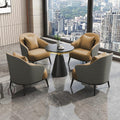 Reception table and chair combination sales office accessible luxury hotel balcony casualcasual beauty salon sofa single person negotiation meeting