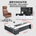 2.6m boss desk+boss chair+ 2.8m bookcase
