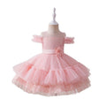 Exportgirl evening dress one shoulder performance princess dress one year old birthday party dress girl dress