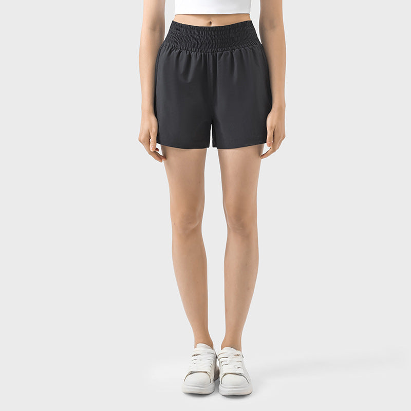 New outdoor instant cooling three-point yoga shorts - moisture-wicking, lightweight running & fitness shorts for women - dss072