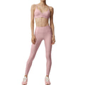 new arrival yoga clothes high waist hip lift tummy control slimming look sling beautiful back running sports intimates bra suit for women