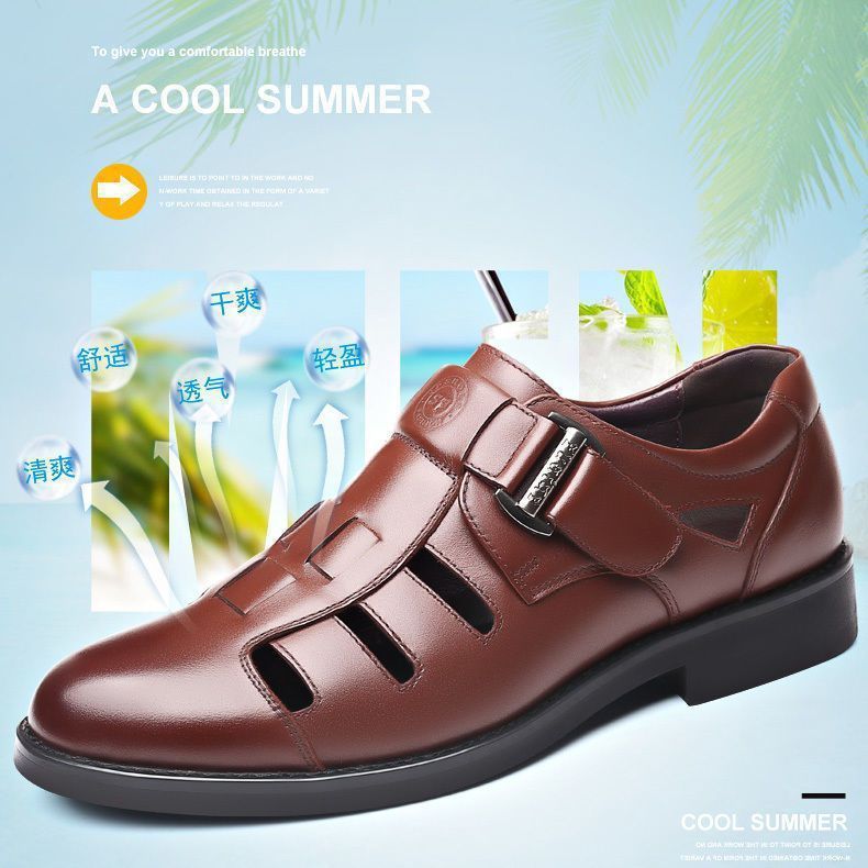 【military-grade leather shoes - premium quality】100% full grain cowhide leather, clearance sale! soft sole leather shoes for men, perfect for casual and business wear