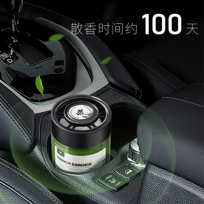 Luxury car air freshener - premium solid car fragrance for men - long-lasting, subtle scent