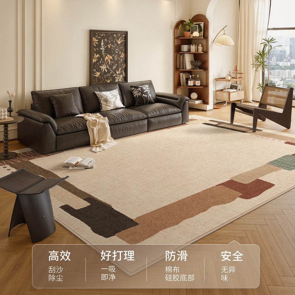Carpet living room medieval style no-wash and wipeable dopamine for home bedside sofa carpet bedroom full large area