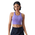 New front-zip closure, explosion-proof one-piece cup sports bra with adjustable straps - shockproof sports bra daw033