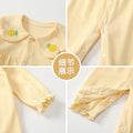 Newborn baby clothes spring autumn  new style doll collar baby girl romper super cute crawling suit spring outfit