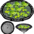 popular floating island plant protector fish barrier protective cover pond garden water feature anti-fall leaf net cover green plants
