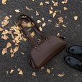 bag women's retro texture shoulder crossbody bag new arrivalcasualpure color pillow bag easiest for matchwork clothing underarm bag