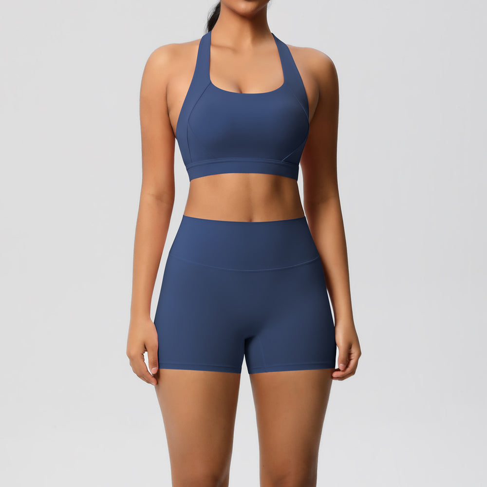 cloud feel outdoor casual running fitness suit high-intensity sports quick-drying tight butt lifting yoga suit