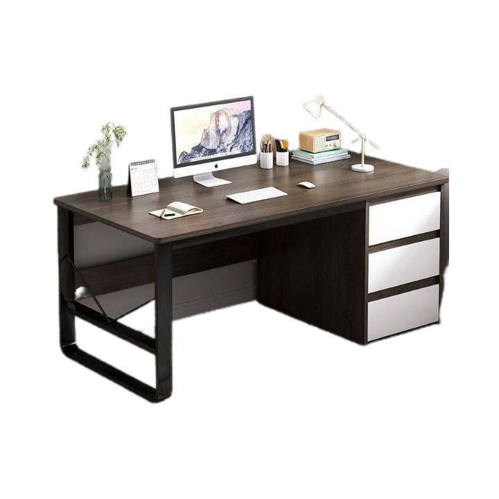 Long computer desk desktop home writing desk simple office desk minimalist modern bedroom study table