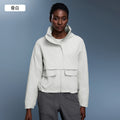 Outdoor waterproof abrasion resistant sports windbreaker women's packable hooded loosecasualoutwearjacketautumnd25125