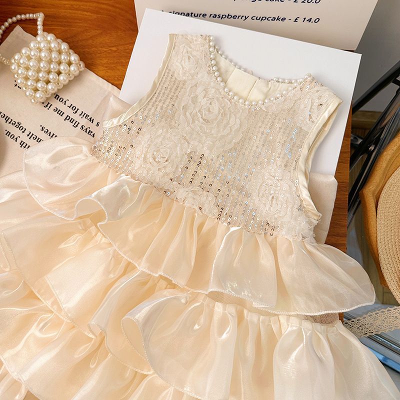 Girls' formal dresses princess dresses baby girl birthday dresses toddler girls stylish dresses summer in-stock hot seller