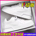 Men's 2026 spring platform sneakers: new popular styles, height-increasing, anti-slip skate shoes, versatile athletic shoes for teens, casual trendy footwear