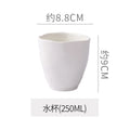 Water cup-transparent glaze