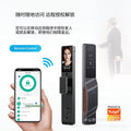 smart lock palm vein 3d face recognition smart door lock tuya intercom password lock fully automatic fingerprint lock