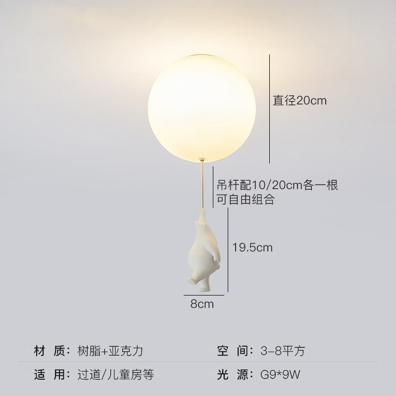 [Strict selection] Bedroom lamp full spectrum eye protection led pumpkin lamp simple master bedroom Zhongshan lamp cloud ceiling lamp