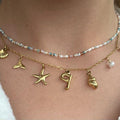 Amazon's new bohemian beach necklace: trendy summer beach shell and starfish pendant necklace