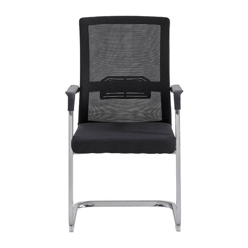 Office casual mesh bow furniture for home computer sitting plaid study backrest office chair training seat